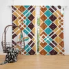 Breathtaking Argyle Pattern Curtain