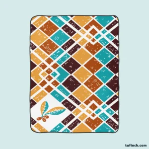 Breathtaking Argyle Pattern Fleece Blanket 1