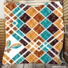 Breathtaking Argyle Pattern Quilt Blanket