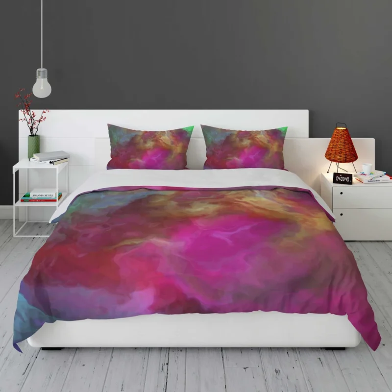 Bright Colored Abstract Pattern Bedding Set 1