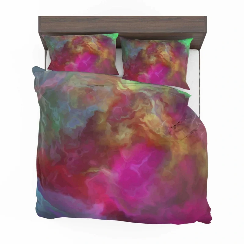 Bright Colored Abstract Pattern Bedding Set 2