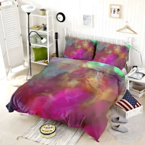 Bright Colored Abstract Pattern Bedding Set