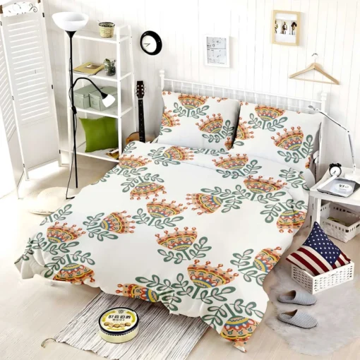 Bright Ethnic Abstract Pattern Bedding Set