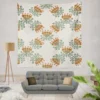 Bright Ethnic Abstract Pattern Wall Tapestry