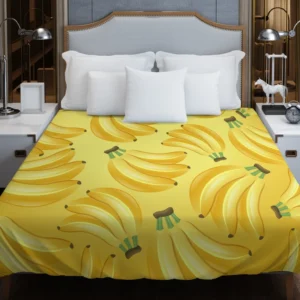 Bunch Of Banana Fruit Duvet Cover