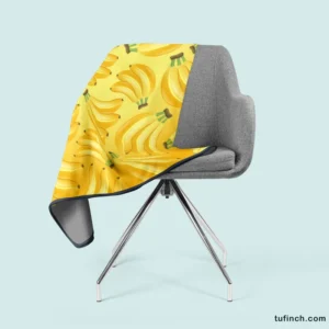 Bunch Of Banana Fruit Fleece Blanket 2