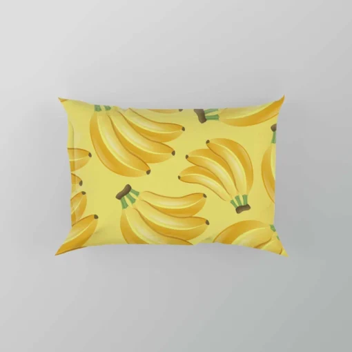 Bunch Of Banana Fruit Pillow Case