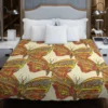 Butterfly Sketch Hand Drawn Pattern Duvet Cover