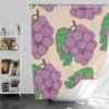 Cartoon Grape Bunch Design Shower Curtain