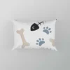 Cat Dog Food Print Pattern Pillow Case