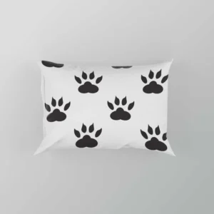 Cat Paw Animal Footprint Design Pillow Case