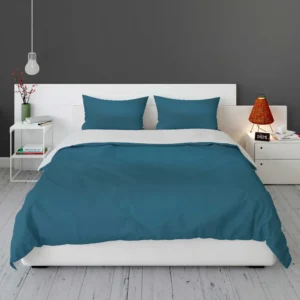 Chathams Blue Solid Color Bedding Set 1