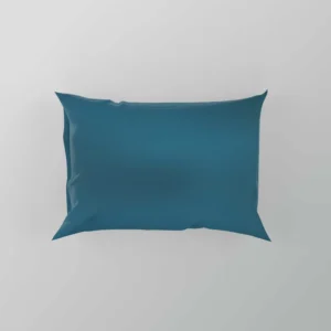 Chathams Blue Solid Color Pillow Case