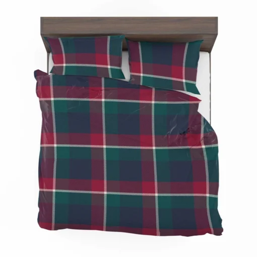 Check Plaid Diagonal Pattern Bedding Set 2