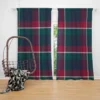 Check Plaid Diagonal Pattern Curtain