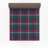 Check Plaid Diagonal Pattern Fitted Sheet