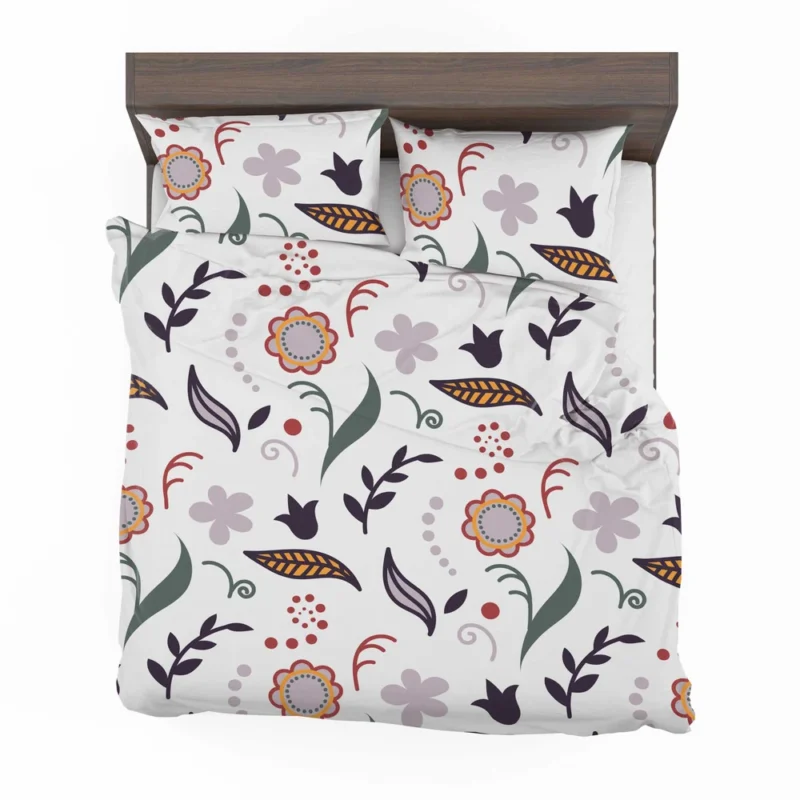 Chinese Drawing Floral Pattern Bedding Set 2