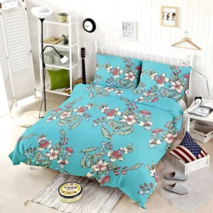 Chinese Style Vintage Flowers Bedding Set