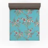 Chinese Style Vintage Flowers Fitted Sheet