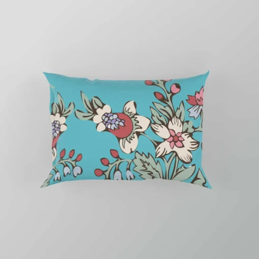 Chinese Style Vintage Flowers Pillow Case