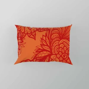 Chinese Styles Leaves Floral Pillow Case