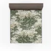 Chrysanthemum Flower Toile Pattern Fitted Sheet