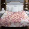 Chrysanthemums Floral Pattern Duvet Cover