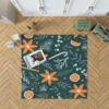 Citrus Fruits Candy Winter Pattern Rug