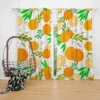 Citrus Fruits Hand Drawn Curtain