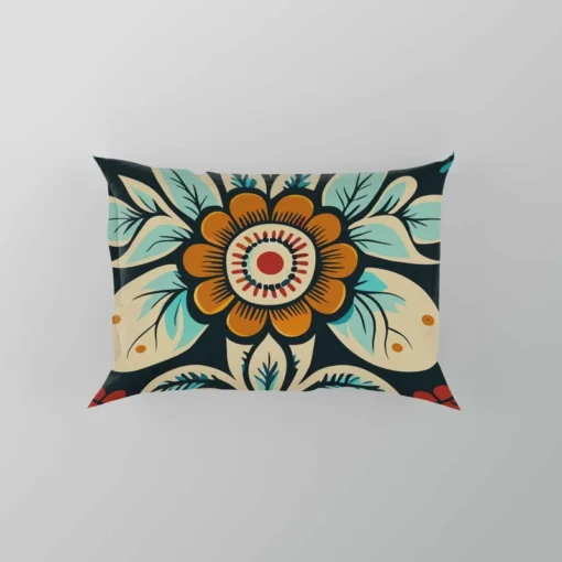 Classic Floral Damask Pillow Case