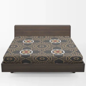 Classical Chinses Design Fitted Sheet 1