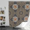 Classical Chinses Design Shower Curtain