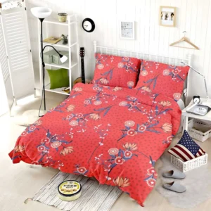 Clove Flower Pattern Bedding Set