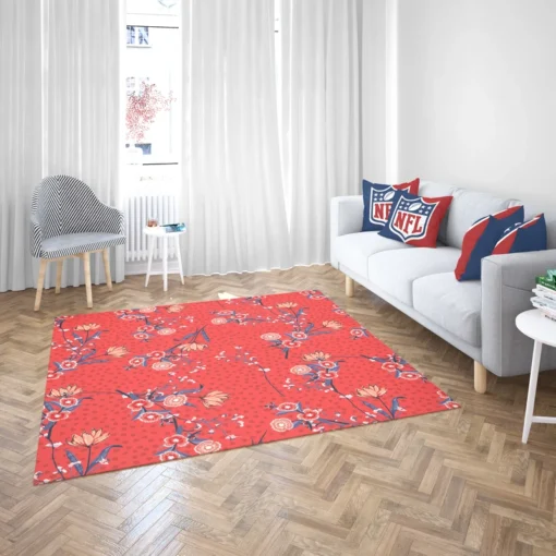 Clove Flower Pattern Rug 2