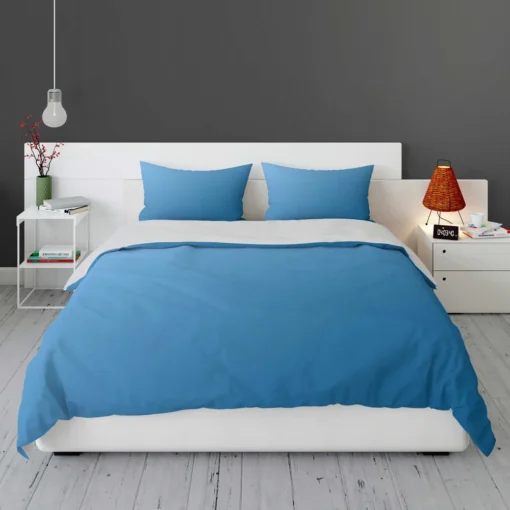 Cold Blue Gradient Bedding Set 1