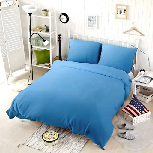 Cold Blue Gradient Bedding Set