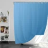 Cold Blue Gradient Shower Curtain