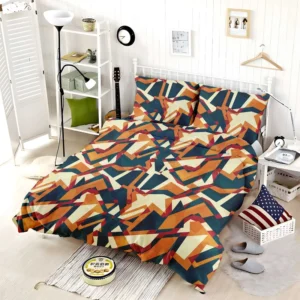 Colored Mosaic Seamless Pattern Bedding Set