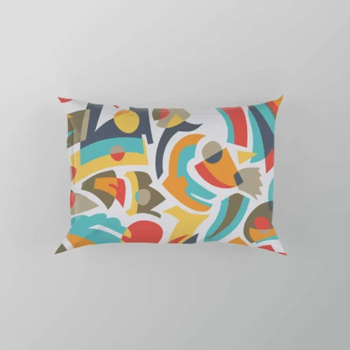 Colorful Abstract Seamless Pattern Pillow Case