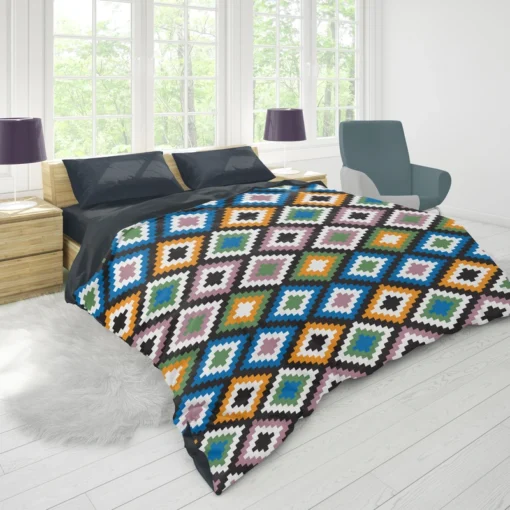 Colorful Arabian Pattern Duvet Cover 1