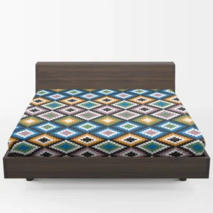 Colorful Arabian Pattern Fitted Sheet 1