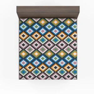 Colorful Arabian Pattern Fitted Sheet