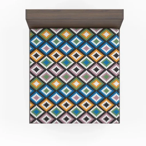 Colorful Arabian Pattern Fitted Sheet