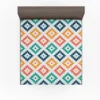 Colorful Aztec Simple Pattern Fitted Sheet