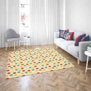 Colorful Dots Design Rug 2