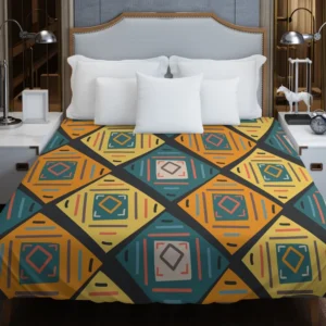 Colorful Ethnic Pattern Duvet Cover