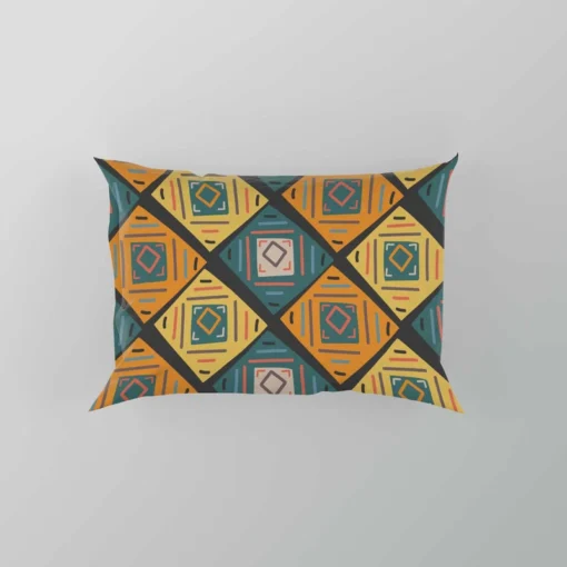 Colorful Ethnic Pattern Pillow Case