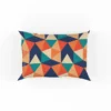 Colorful Flat Design Star Pattern Pillow Case