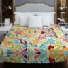 Colorful Folk Design Duvet Cover