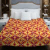 Colorful Geometric Pattern Duvet Cover